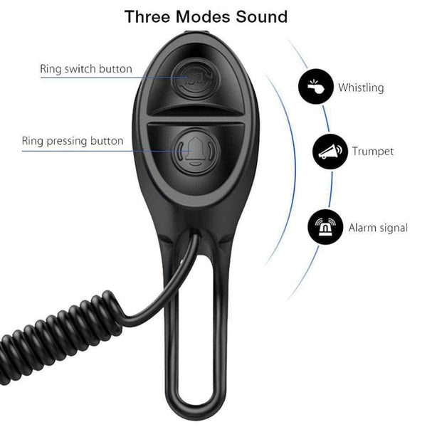 Planet Gates Rechargeable Waterproof Electronic Bicycle Horn Loud Volume Cycling Handlebar Electric Bike Ring Mini Alarm Bells
