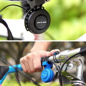 Planet Gates Rechargeable Waterproof Electronic Bicycle Horn Loud Volume Cycling Handlebar Electric Bike Ring Mini Alarm Bells