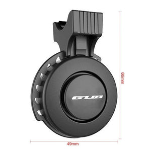 Planet Gates Rechargeable Waterproof Electronic Bicycle Horn Loud Volume Cycling Handlebar Electric Bike Ring Mini Alarm Bells