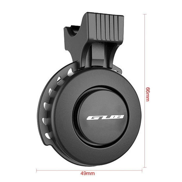 Planet Gates Rechargeable Waterproof Electronic Bicycle Horn Loud Volume Cycling Handlebar Electric Bike Ring Mini Alarm Bells