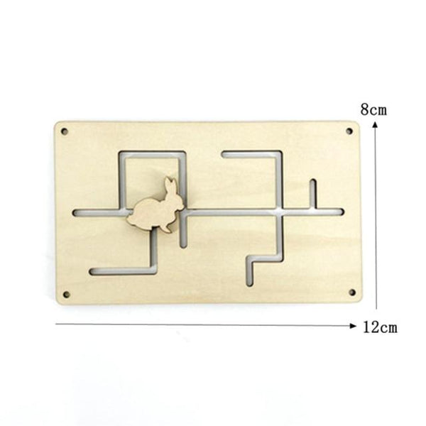 Planet Gates Rectangle track-096 Children Busy Board Accessories Wood DIY Toy Montessori Material Early Education Activity Toddler Toys For Basic Skills Learning