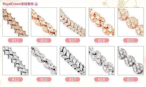 Planet Gates Rectangle Women's Watch Japan Quartz Fashion Luxury Jewelry Hours Bracelet Rhinestone Girl's Birthday Gift Royal Crown Box