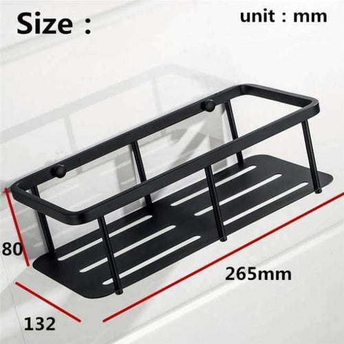 Planet Gates Rectangular bath bas New SUS 304 Stainless Steel Bathroom Hardware Set Black Matte Paper Holder Toothbrush Holder Towel Bar Bathroom Accessories