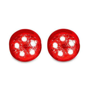 Planet Gates red / 0-5W 2Pcs/Pair Novelty Car Door Warning Light Flashing LED Universal Wireless Door Open Safety Flicker Anti Rear-end Collision proof