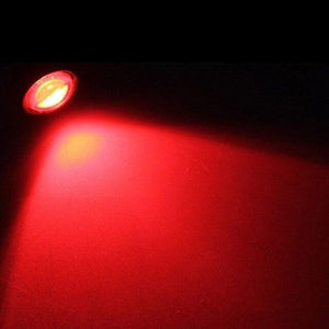 Planet Gates RED / 0-5W 4PCS LED Boat Light Waterproof Outrigger Spreader Transom Underwater Night Marine Dock Pool Pond Fountain Outdoor Lighting