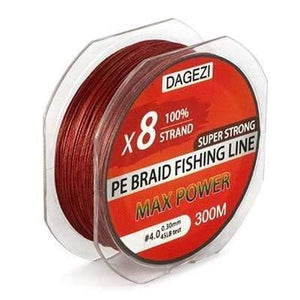 Planet Gates Red / 0.6 8 strand 300m/330YDS With Gift  Super Strong  10-80LB brand fishing lines 100% PE Braided Fishing Line smooth line