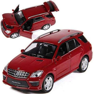 Planet Gates Red 1:32 SUV ML63 Simulation Toy Car Model Alloy Pull Back Children Toys Genuine License Collection Gift Off-Road Vehicle KIDS TOY