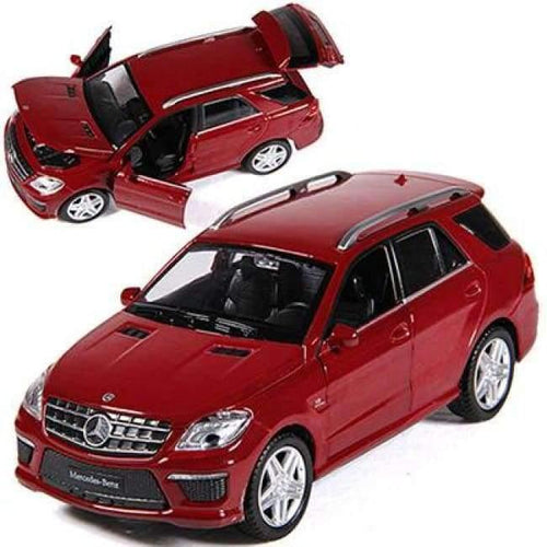 Planet Gates Red 1:32 SUV ML63 Simulation Toy Car Model Alloy Pull Back Children Toys Genuine License Collection Gift Off-Road Vehicle KIDS TOY