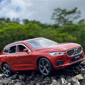Planet Gates Red 1:32 VOLVO XC60 SUV Alloy Car Model Diecasts & Toy Metal Vehicles Car Model Simulation Sound Light Collection Childrens Toy Gift