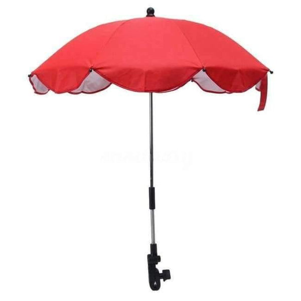 Planet Gates Red 1 pc Colorful Baby Stroller Umbrella Kids Children Pram Shade Holder Mount for Sun Shade Baby Stroller Accessories High Quality