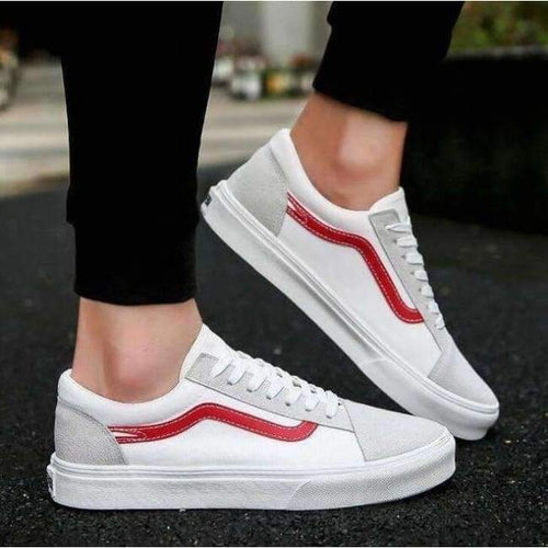 Planet Gates Red / 10 2018 Spring Autumn New Trend Men's Vulcanized Shoe Men Casual Shoes  Breathable Sneakers Lace-up Canvas Shoes Men's Low Shoe