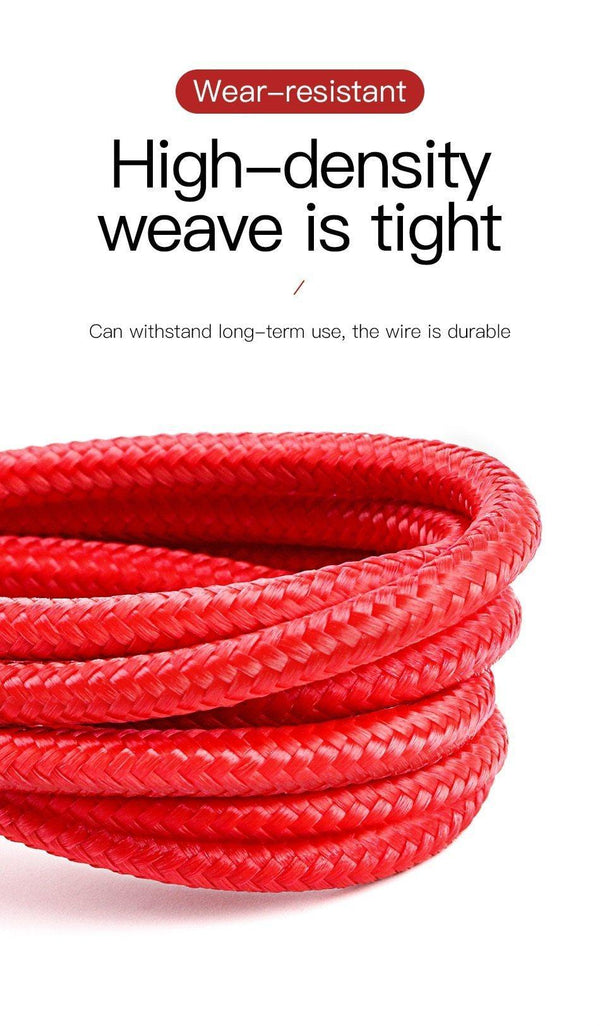 Baseus USB Cable For iPhone XS Max XR X 8 7 6 6s Plus 5 5S SE iPad Pro 2.4A Fast Charging Charger Data Cord Mobile Phone Cables - Planet Gates
