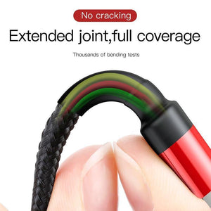 Planet Gates Red / 100cm Baseus USB Cable For iPhone XS Max XR X 8 7 6 6s Plus 5 5S SE iPad Pro 2.4A Fast Charging Charger Data Cord Mobile Phone Cables