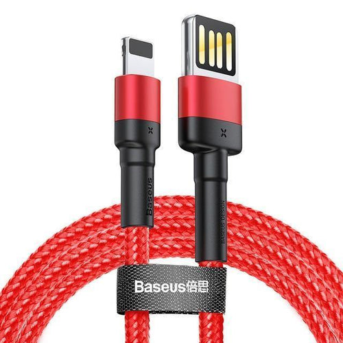 Planet Gates Red / 100cm Baseus USB Cable For iPhone XS Max XR X 8 7 6 6s Plus 5 5S SE iPad Pro 2.4A Fast Charging Charger Data Cord Mobile Phone Cables