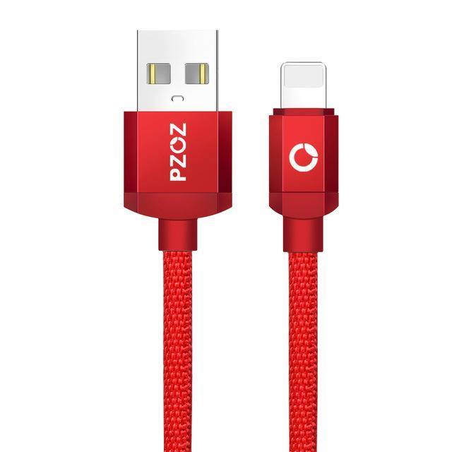 PZOZ USB Cable Fast charging Cabel For iphone Xs Max Xr X 8 7 6 6s plus 5 s 5s 5c SE ipad charger Data cord Mobile Phone Cables - Planet Gates