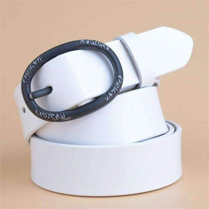 Planet Gates Red / 105cm LannyQveen fashion colorful Female belt Cowskin Designer Belt Ladies 100% Genuine Leather Jeans Belts For Women