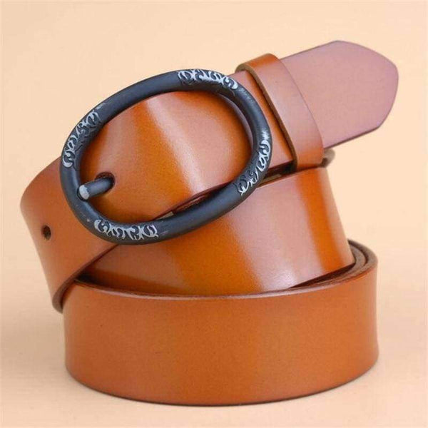 Planet Gates Red / 105cm LannyQveen fashion colorful Female belt Cowskin Designer Belt Ladies 100% Genuine Leather Jeans Belts For Women