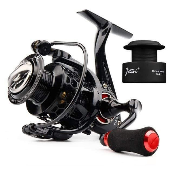 Planet Gates Red / 11 / 1000 Series Spinning Reel with Free Spool Lightweight CNC Aluminum Spool 10+1BBs Coil Saltwater Wheels Carp Fishing Reels Carretilha