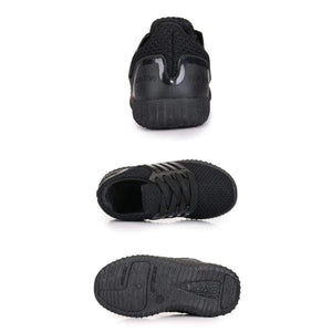 Planet Gates Red / 11 Big Size Comfortable Lacing-up Red Black Baby Shoes Outdoor Fashion Casual Sneakers Child Flats B1807