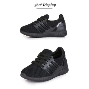 Planet Gates Red / 11 Big Size Comfortable Lacing-up Red Black Baby Shoes Outdoor Fashion Casual Sneakers Child Flats B1807