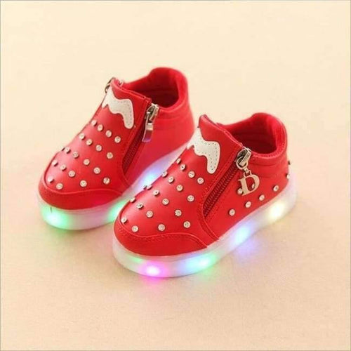 Planet Gates red / 11 Fashion lighted colorful kids sneakers Cool high quality baby toddler first walkers casual hot sales baby boys girls shoes