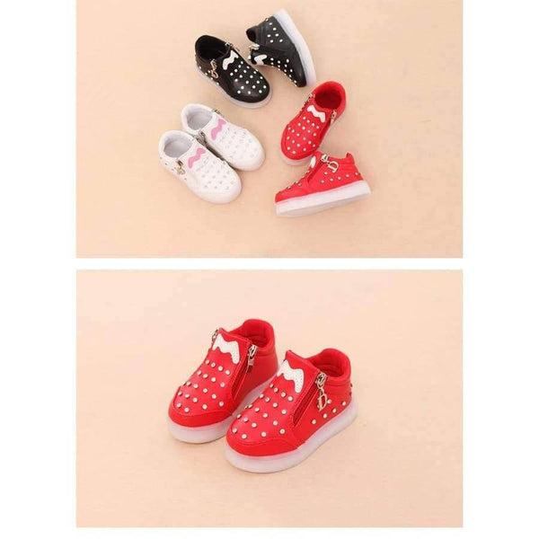 Planet Gates red / 11 Fashion lighted colorful kids sneakers Cool high quality baby toddler first walkers casual hot sales baby boys girls shoes