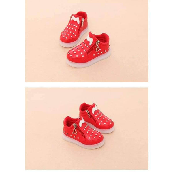 Planet Gates red / 11 Fashion lighted colorful kids sneakers Cool high quality baby toddler first walkers casual hot sales baby boys girls shoes