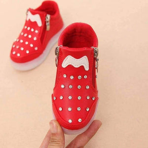 Planet Gates red / 11 Fashion lighted colorful kids sneakers Cool high quality baby toddler first walkers casual hot sales baby boys girls shoes