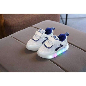 Planet Gates Red / 11 Footwear breathable baby first walkers cute LED patch baby boys girls shoes high quality infant tennis Lovely girls boys shoes