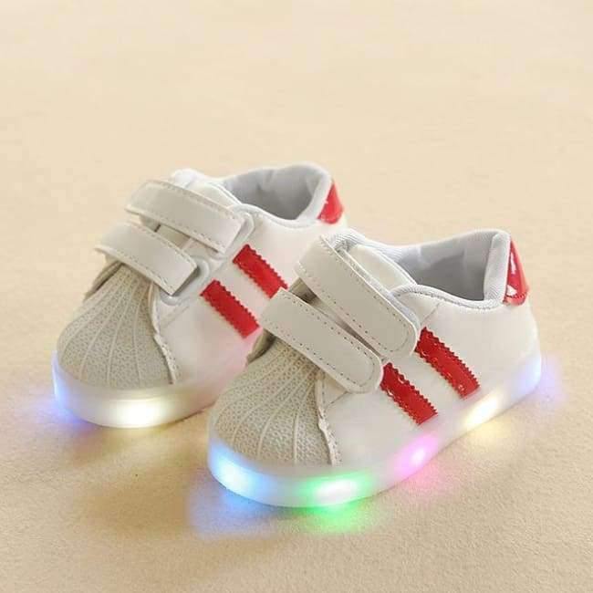 Planet Gates Pink / 11 LED lighting up shoes kids all seasons running sports sneakers children excellent Lovely boys girls baby shoes