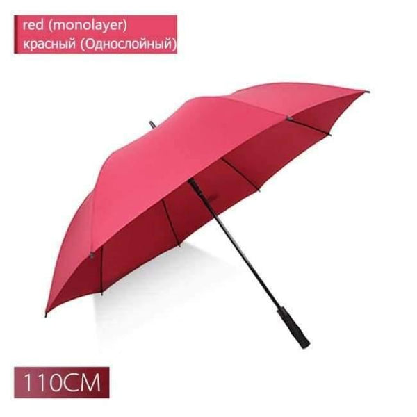 Planet Gates red-110CM 130cm large umbrella male golf rain umbrella windproof double-layer auto-open long handle umbrella female male