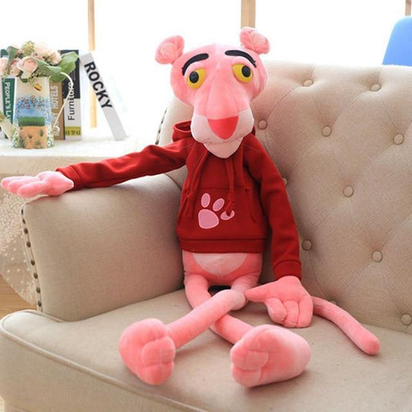 55-145cm High Quality Big Size Baby Toys Plaything Cute Naughty Pink Panther Plush Stuffed Doll Toy Home Decor Girl Kawaii Gift