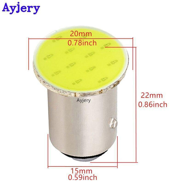 Planet Gates Red / 1156 BA15S 24V 10X Super Bright COB 12 SMD S25 1156 BA15S P21W 1157 BAY15D P21/5W White Red Brake Light Tail Light Signal Car Light