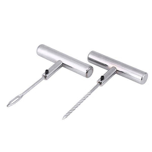 Planet Gates Red 11Pcs Car Motorcycle Bike Emergency Heavy Duty Tubeless Tire Puncture Repair Kit Plug Set Car Tyre Repair Kit