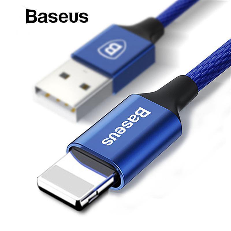 Planet Gates Red / 120cm Baseus USB Cable For iPhone X 8 7 Plus Fast Charging Cable Mobile Phone USB Data Cable For iPhone 5 6 6s  iPad USB Charger Cable