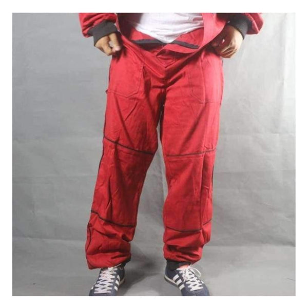 Planet Gates Red / 175-88A / United States Work Coveralls Welding Fireproof Work Clothing Long Sleeve Overalls For Worker Repairman Machine Auto Repair Factory Uniforms