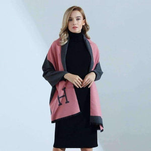 Planet Gates Red / 180cm Free Shipping Fashion H Letter Spring Autumn Hot Sale Womens Scarf Pareo Wraps Soft Blankets Shawls Warm Cashmere Cloaks