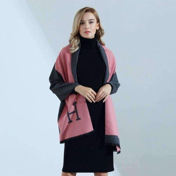 Planet Gates Red / 180cm Free Shipping Fashion H Letter Spring Autumn Hot Sale Womens Scarf Pareo Wraps Soft Blankets Shawls Warm Cashmere Cloaks