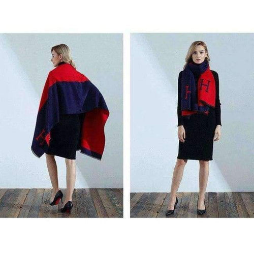 Planet Gates Red / 180cm Free Shipping Fashion H Letter Spring Autumn Hot Sale Womens Scarf Pareo Wraps Soft Blankets Shawls Warm Cashmere Cloaks