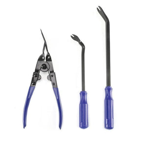 Planet Gates Red 19pcs Auto Car Radio Car Door Panel Trim Removal Tool Audio Radio for Installation and Remover Strong Nylon Pry Tool Kit