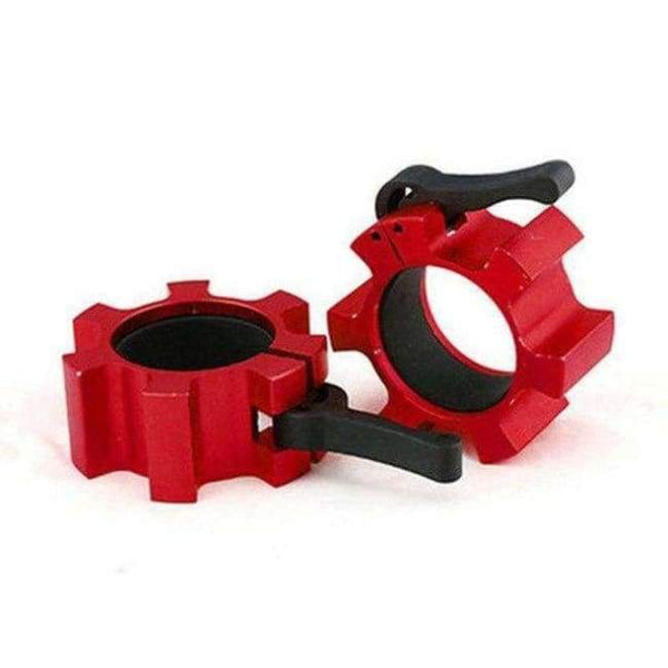 Planet Gates Red 1PC Fitness Equipment Body Building Weightlifting Dumbbell Accessories Barbell Pole Weight Plate Small Plastic Buckle Security