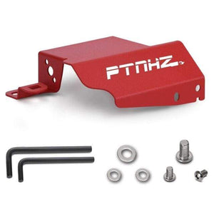 Planet Gates red 2 Aluminum Boost Control Solenoid Cover For 08-on Subaru STI WRX Impreza Fit Under Hood Resist Corrosion with Hardware