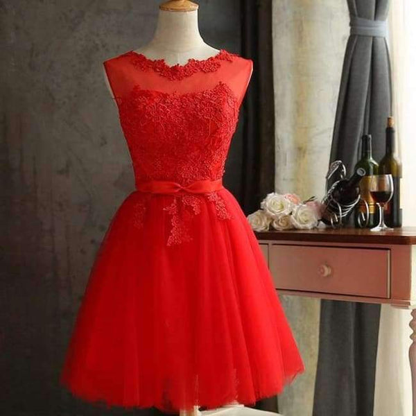 Planet Gates Red / 2 Robe Cocktail Party Dress 2017 Elegant Backless Short Cocktail Dresses Adjustable Lace Up Back Prom Dress CH604B