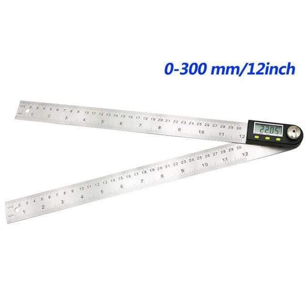 200 mm/300 mm Digital Angle Ruler Stainless Steel Electronic Angle Meter Electronic Protractor Goniometer Digital Angle Gauge