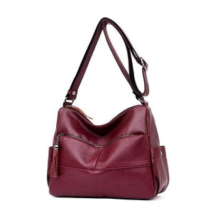 Women Leather Top-handle Bags Handbags Women Famous Brands Female Casual Shoulder Bag