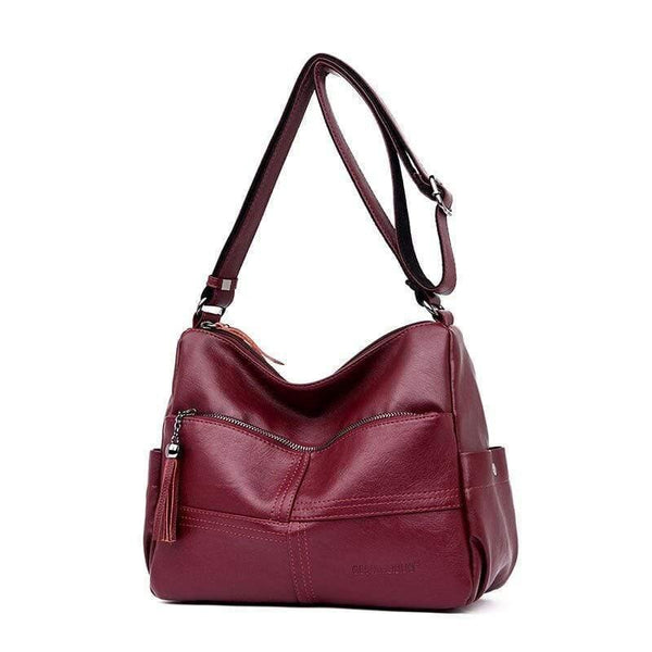 Women Leather Top-handle Bags Handbags Women Famous Brands Female Casual Shoulder Bag