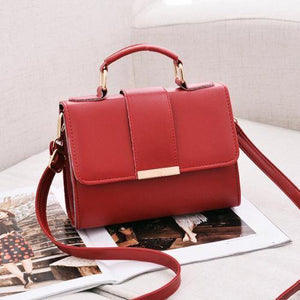 Planet Gates red / 20x15x6cm Women Bag Leather Handbags PU Shoulder Bag Small Flap Crossbody Bags for Women Messenger Bags