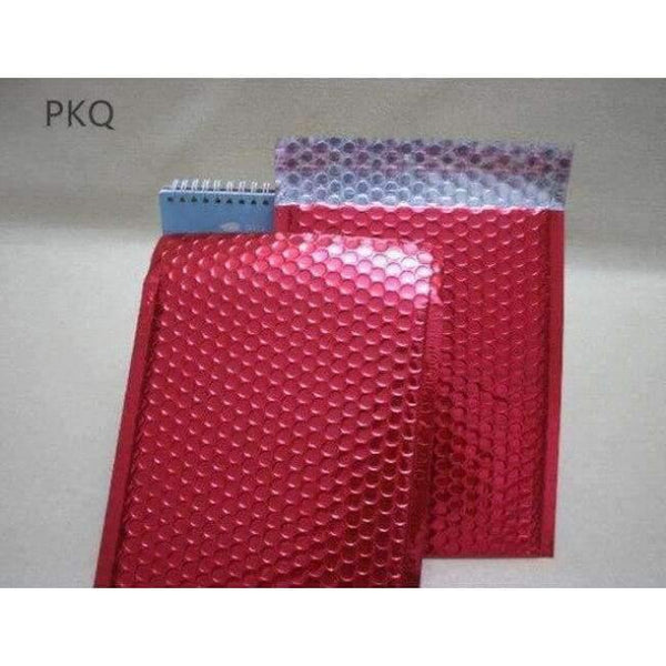 Planet Gates Red / 20x25cm 30pcs Aluminized Bubble Mailers Padded Envelopes Packaging Shipping Bags Kraft Bubble Mailing Envelope Bags Business supplies