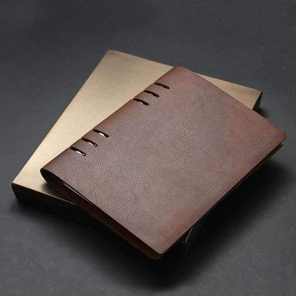 Planet Gates Red / 235X180 mm A5 Notebook Diary Loose leaf Writing Pads Business Office Spiral Binder 6 Rings Gift School Supplies Travelers Planner