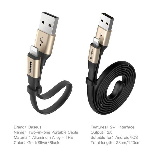 Planet Gates Red / 23cm Baseus Reversible Micro USB Cable For iPhone X 8 7 6 6s 5 s Android For Samsung HTC LG Fast Data Sync Charger Mobile Phone Cable